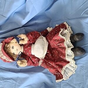 Vintage handmade doll